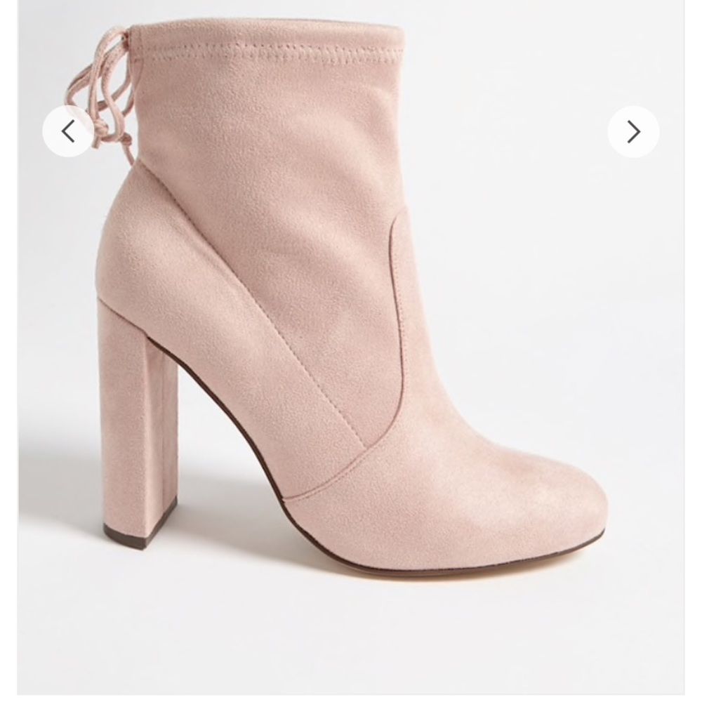 Faux Suede Ankle boots